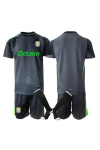 Aston Villa Doelman Babytruitje Thuis tenue Kind 2025-26 Korte Mouw (+ Korte broeken)